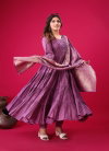 Tew Heavy Roman Silk With Embroidery Sequence Work Top With Bottom Dupatta Best Wholesale Shop In Surat